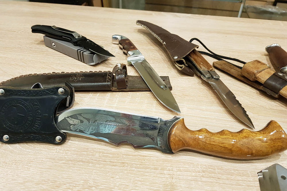 заточка охотничьих ножей в Москве